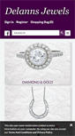 Mobile Screenshot of delannsjewels.com